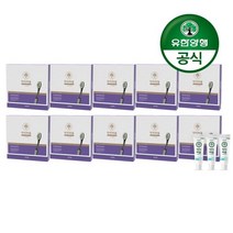 [유한양행]닥터버들 에센셜 입체미세모 칫솔 6입 10개+여행용 치약 20gx3개