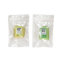 몰드용 실리콘 퍼티 100g/반죽형 실리콘몰드만들기, 실리콘퍼티 100g-녹색-경도70