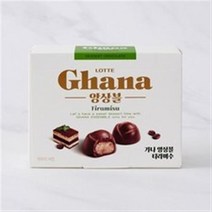 [메가마트]롯데 가나 앙상블 티라미수 초콜릿 68g, 2개