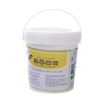 0.8kg / 1.5kg / 5kg / 20kg 수성 고무 탄성 퍼티 빠데 탄성씰 금 보수 수성 코킹, 5kg, 1개