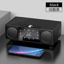 휴대용 스피커Soaiy K6 20W 블루투스 스피커 미니 서브 우퍼 HD 비디오 protable 무선 자동차 컴퓨터 지원, 05 S99 Black