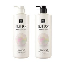 미쟝센 펄 샤이닝 리페어 샴푸 1개 + 트리트먼트 1개 화이트머스트향 1000ml