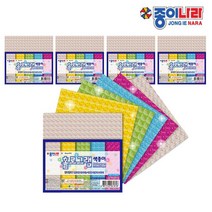종이나라 1500 홀로그램 색종이, 5 Color, 5세트