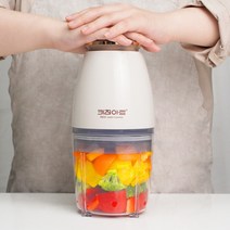 키친아트 야채 마늘 고기 전동 다지기 믹서기 분쇄기 KP-61