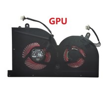 노트북 쿨링팬 게이밍 쿨러 발열 쿨링 패드 노트북 cpu 냉각 팬 msi gs63vr gs63 gs73 gs73vr ms 17b1 스텔스 프로 cpu bs5005hs u2f1, GPU
