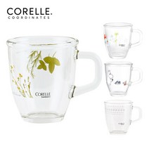 코렐코디네이츠 코렐코디 글라스머그 2P 모음 상품, 꽃솜 WK100725, 2개