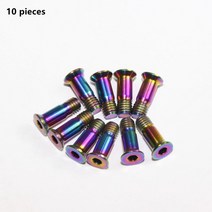 티타늄 카본 자전거 자전거 뒷 변속기 티타늄 볼트 휠 MTB 가이드 풀리 고정, 18 option 18
