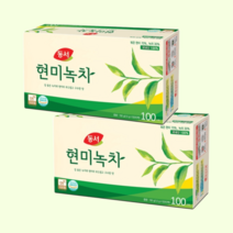 동서 현미녹차 100T 티백 3개, 100T 3개(총300T)