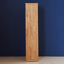 해오름가구 엘레아 레시스 참죽나무 원목 틈새 옷장_A형, 단일옵션