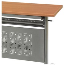 리조트 교육실 생활관 가림판무 접이식 1500 450 책상 학원용 학생용책상, H형연수용테이블 가림판무  1500x450 메이플비치