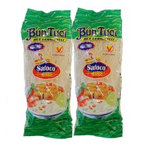 베트남 RICE VERMICELLI 쌀국수 라이스버미셀리 분투이 BUN TUOI 2개 클린행주증정, 300g*2개+행주1개, 300g