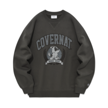 COVERNAT 보더콜리 월계수 맨투맨 차콜 BORDER COLLIE SWEATSHIRT 213519