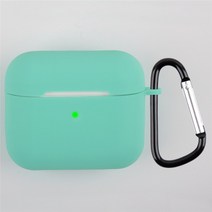 Fone De Ouvido 실리콘 블루투스 이어폰 케이스 에어팟 호환 3 무선 헤드폰 헤드셋, [12] 민트