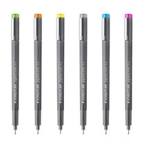 스테들러 피그먼트 라이너펜 파스텔 자주색 308 03-61 0.3mm, 단품, 기본