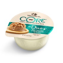 웰니스 코어 디바인 듀오 그레인프리 고양이 간식 참치와 연어, 79g, 1개