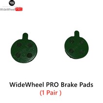 전동스쿠터부품 전기자전거부품 브레이크패드 Mercane 와이드 휠 프로 전기 스쿠터 호버 보드 브레이크 디스크 브레이크 부품 용 원래 브레이크 패드 교체 부품, 1 쌍의 프로 패드