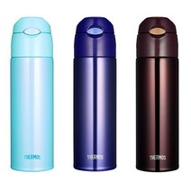 써모스 보냉병 스트로보틀 빨대컵 FHL-550K 0.55L, 선택완료, 브라운