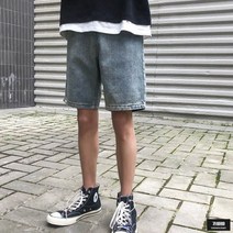 가바바 남성 청반바지 오늘의 데일리패션 널널한 여름 데님반바지 G47863