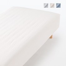 무인양품 MUJI 면 서커 매트리스 커버 JDCQ8A3S