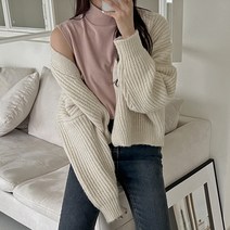 핫핑 요기조기 민소매 목폴라티
