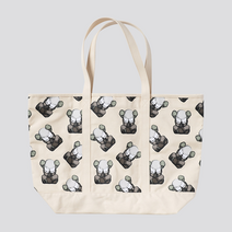 유니클로 남 여 커플 KAWS 핸드백 숄더백 에코백 446250 UNIQLO