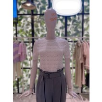 듀엘 슬림 레이스 티셔츠 L232PSM049(1984318)