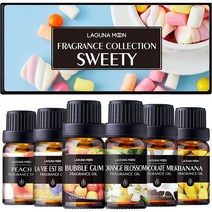 라구나문 프로그랜스 컬렉션 스위 6종세트 Sweety Fragrance Oil 버블껌 오, 상품선택