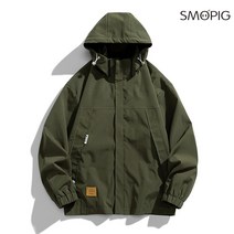 SMOPIG 봄 재킷 트렌드 코디 캐주얼 카고 코트