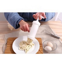 제면기 손 수동 국수 메이커 파스타 기계 플라스틱 프레스 Spaetzle 1 개 0667