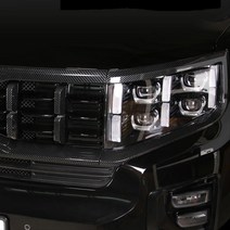 모하비 더마스터 전면 그릴 프레임 커버 장식 차량몰딩 틈새 보호가드 커스텀용품