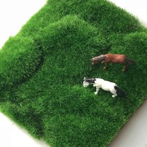 인소 잔디 카페트 시뮬레이션 이끼 잔디 잔디 벽 녹색 식물 인공 잔디 보드, 30x30cm, c