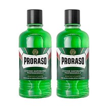Proraso 프로라소 쉐이브 로션 유칼립투스 400ml 2개 Aftershave & Shaving Soap