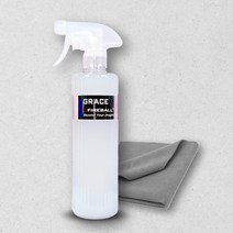 파이어볼 그레이스 물왁스 500ml 퀵디테일러 차왁스 차광택 광택제 코팅제 보호 관리 타월, 옵션01 파이어볼 그레이스 500ml+타월