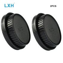 렌즈캡 lxh md 전면 바디 캡 + 미놀타 md mc 마운트용 후면 렌즈 캡 세트 x-700 x570 x-370 xd xd-7 xd-11 xg xg-7 sr-t 101 x-1, 2개