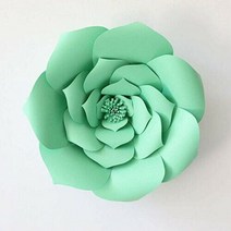 자이언트 플라워 종이 꽃 배경 벽 30 cm 거대한 장미 DIY 웨딩 파티 장식, 06 F