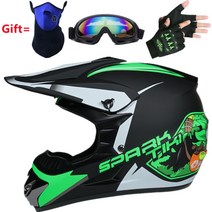 초경량 쇼웨이 헬멧 쇼에이 바이크 홍진 클래식 오토바이 남성 모토 크로스 헬멧 오프로드 전문 Atv Mtb Dh, 10 Spark tiki green
