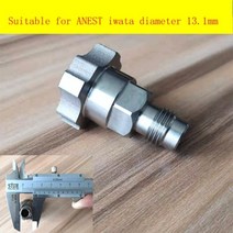 페인트 후끼 ATPRO 자동차 스프레이 건 커넥터 어댑터 냄비 커넥터 SATA Devibiss Iwata 스프레이 페인트 일회용 측정 컵 109680, Anest Adapters