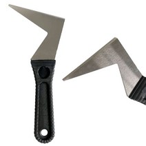 스크래퍼 쇠헤라 칼헤라) 국산 창틀청소용 끌칼 (ㄱ자, 상세페이지 참조