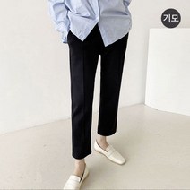 마미누리 임산부 기모 핀탁슬랙스 오피스룩 정장 겨울 팬츠 임부복 바지