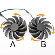 88MM PLD09210S12HH T129215SU 4Pin 기가 바이트 GeForce GTX1060 1070 GTX 1050ti 960 RX570 RX470 그래픽 카드, AB