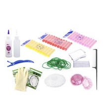 뽀꼬뽀꼬닷컴 셀프 파마용품 풀 패키지 매직롯드 왔다펌 세트, 혼합색상, 10세트