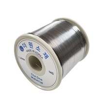 더원소재 1.6mm 솔더와이어 일반실납 유연실납 1kg