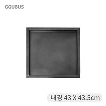 꾸버스 고급철판 난로 받침대 (중) 화목난로 장작 펠렛 나무 연통 캠핑