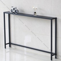 좁고긴테이블 복도 콘솔 장식장 폭좁은테이블 폭15cm, 옵션2 - 120 x 15 x 75cm