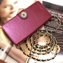 [ARV다이아] 아이돌착 케이스 H100 롱 목걸이 체인스트랩포함 5만원지폐수납 지갑형 내구성탁월 선물추천 폰분실방지 카드흘림방지 에이알브이 DIA