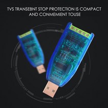 충전 케이블 전선 USB To RS485 통신 모듈 컨버터 포트 라인 TVS 보호 콘솔 비스타 윈도우 용 CH340 칩