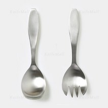 무광 스텐 샐러드 양식용 커트러리 스푼 포크중 택1, 서빙포크, 1개