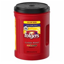 Folgers 폴저스 클래식 미디엄 로스트 그라운드 커피 특 대용량 (1.44kg), 1.44kg, 그라인드