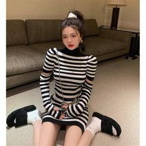 블링블링 줄무늬 원머세트 원피스