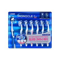 2080 모노클 프리미엄 칫솔 6개